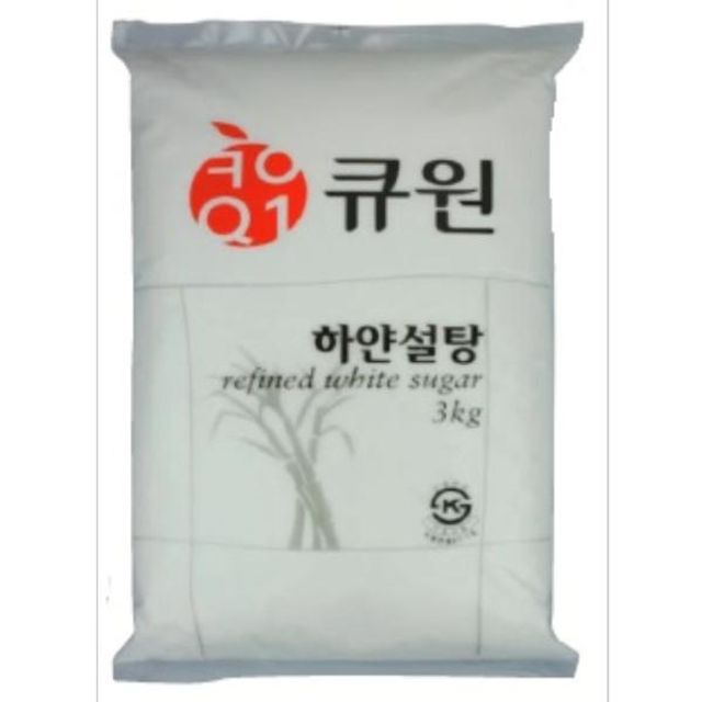 삼양사 큐원설탕 정백당 3KG